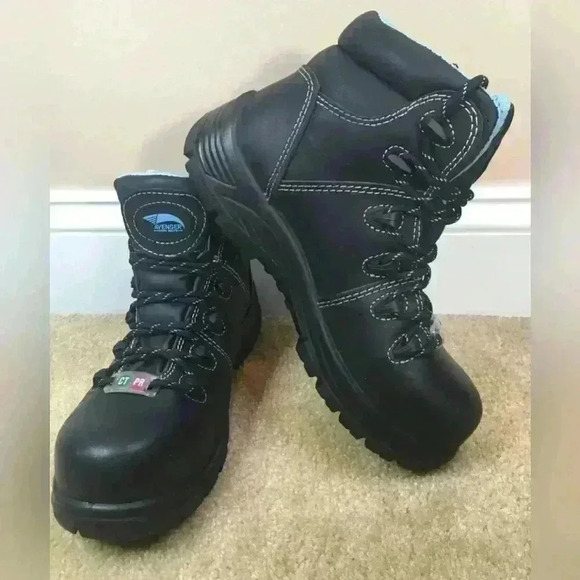 AVENGER WORK BOOTS WOMENS WORK BOOTS SIZE 9 bout true size - Picture 1 of 10
